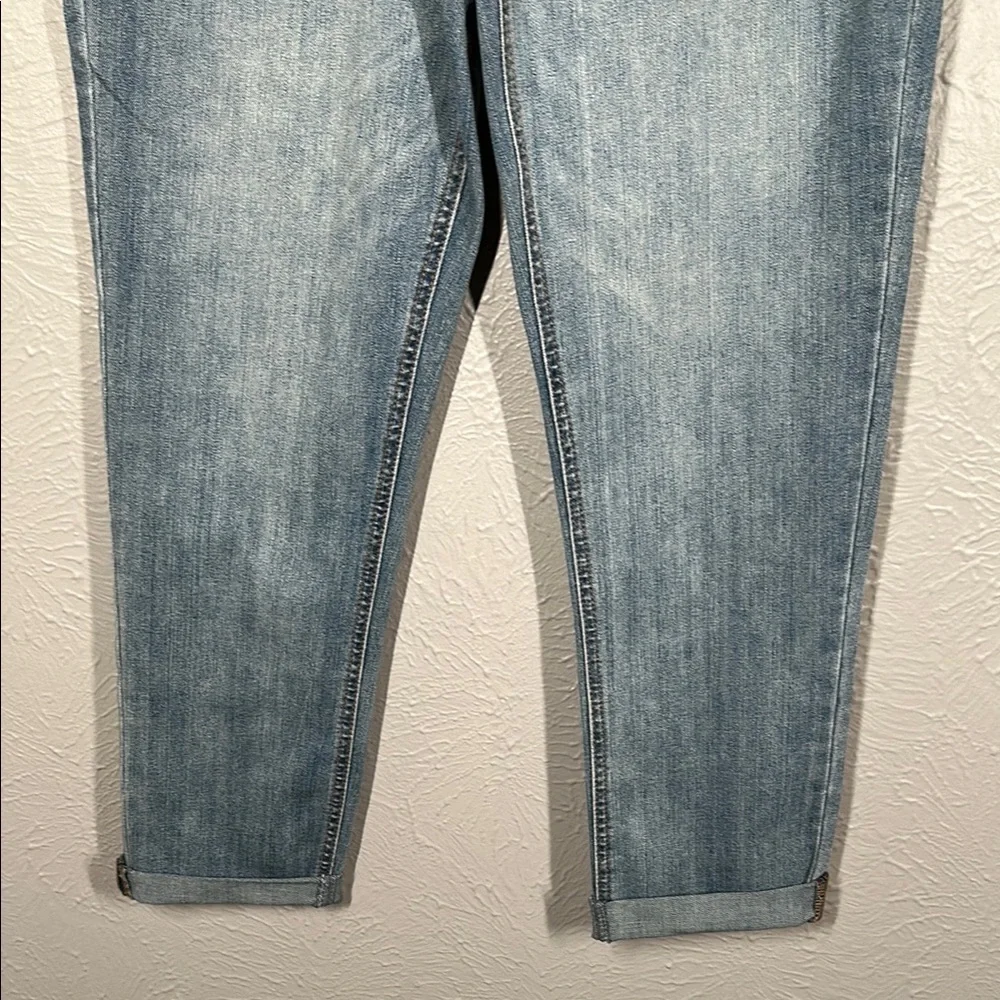 Seven7 Blue Weekend Slim Fit Denim Jeans Women's Size 10 - Picture 3 of 13